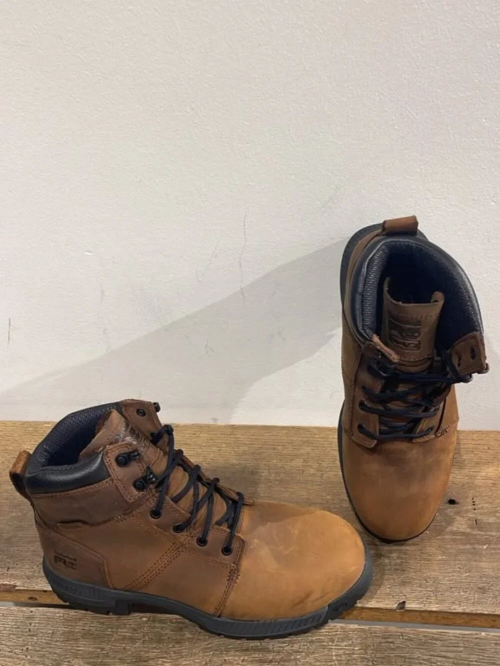 TIMBERLAND PRO MEN'S  6'' MONTAUK SAFETY TOE MD BROWN  A63MB-EM4 ALL SIZES